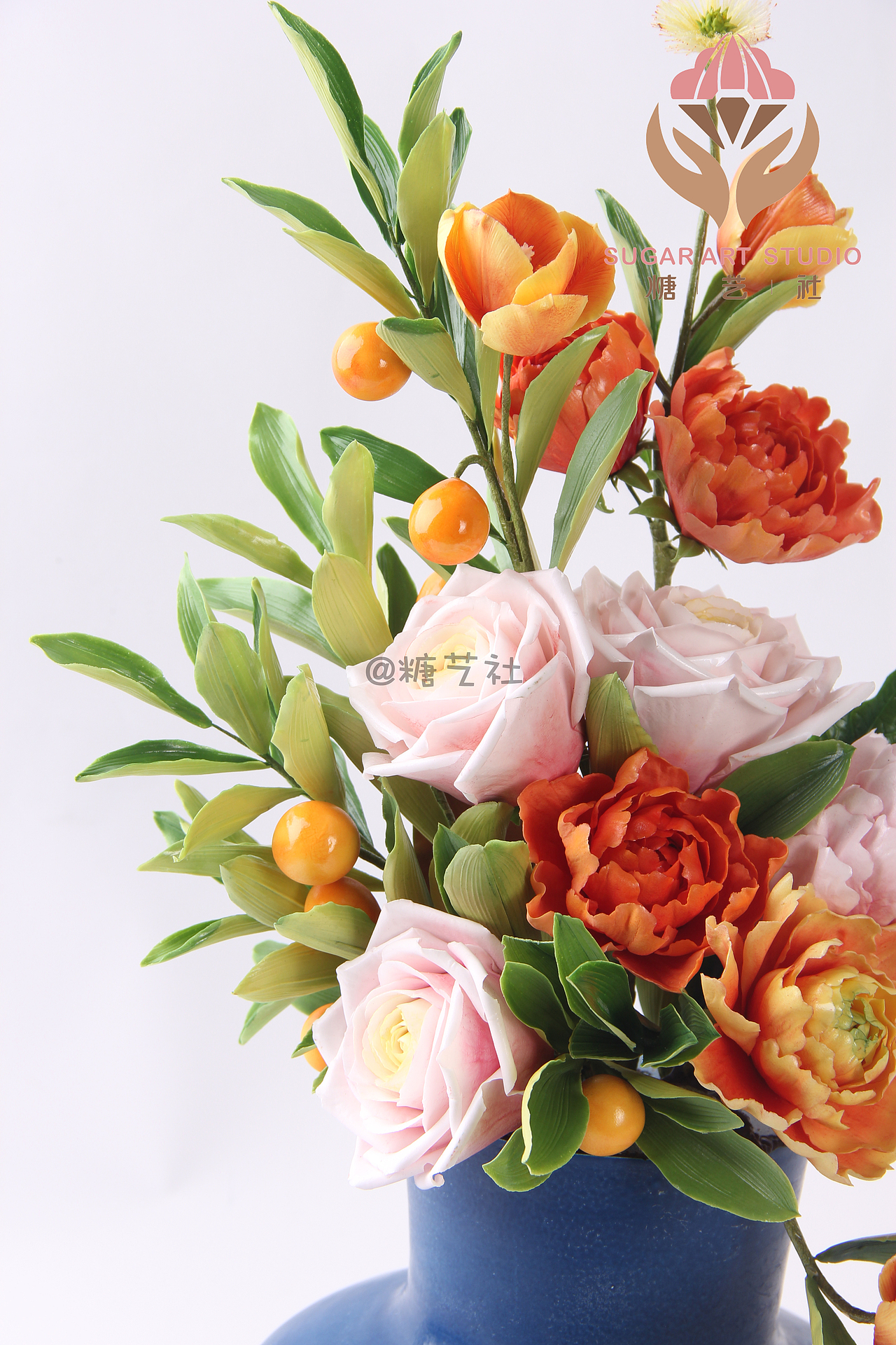 翻糖工艺大师顾碧清老师翻糖花作品（图ZMTQxNTU1NzI4） - 工艺品设计 - 站酷设计师糖艺社原创素材 - 站酷ZCOOL