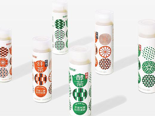 饮料包装设计合集｜自然多 茶/果汁｜嗨爆了气泡饮料
