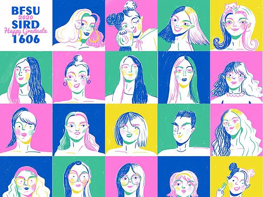 2020毕业头像--第一弹BFSU SIRD 1606