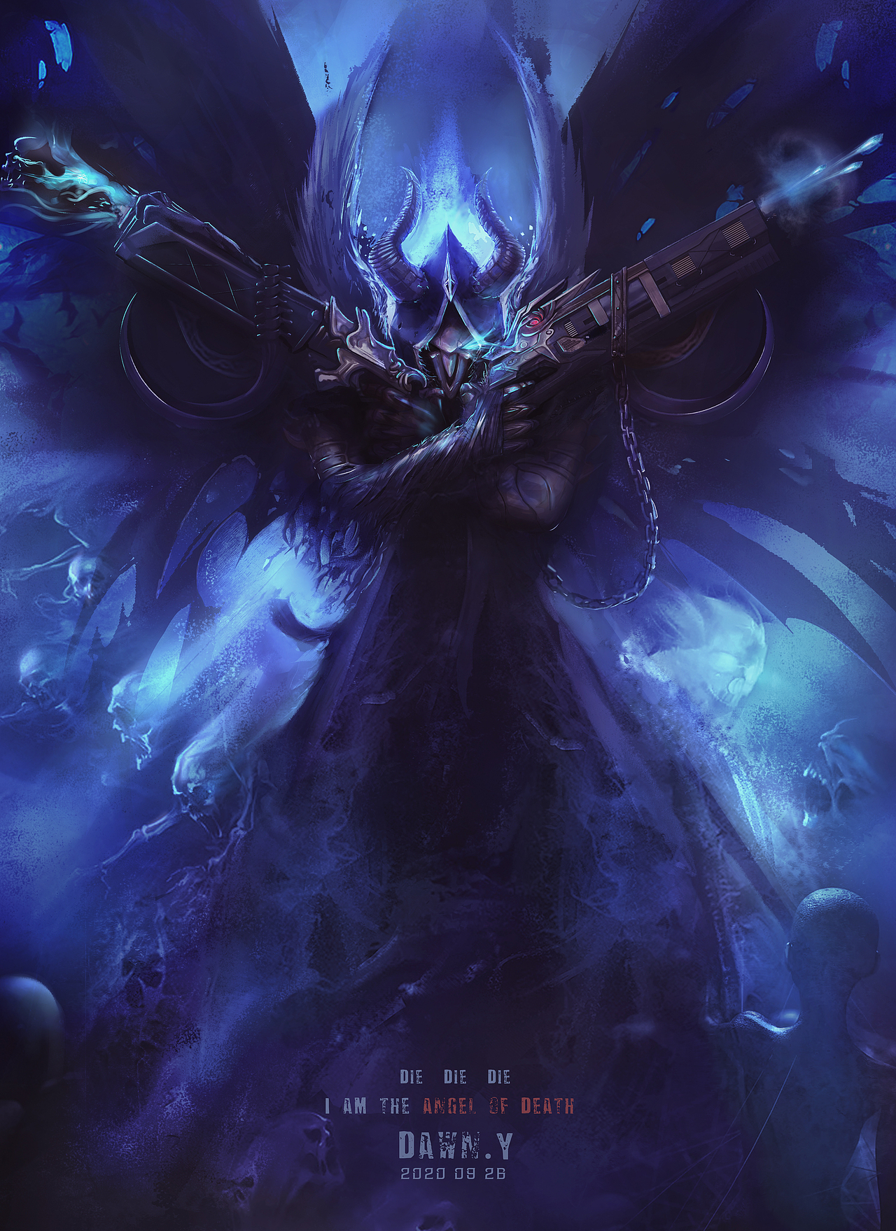 暴雪 守望先锋 死神x马萨伊尔同人图