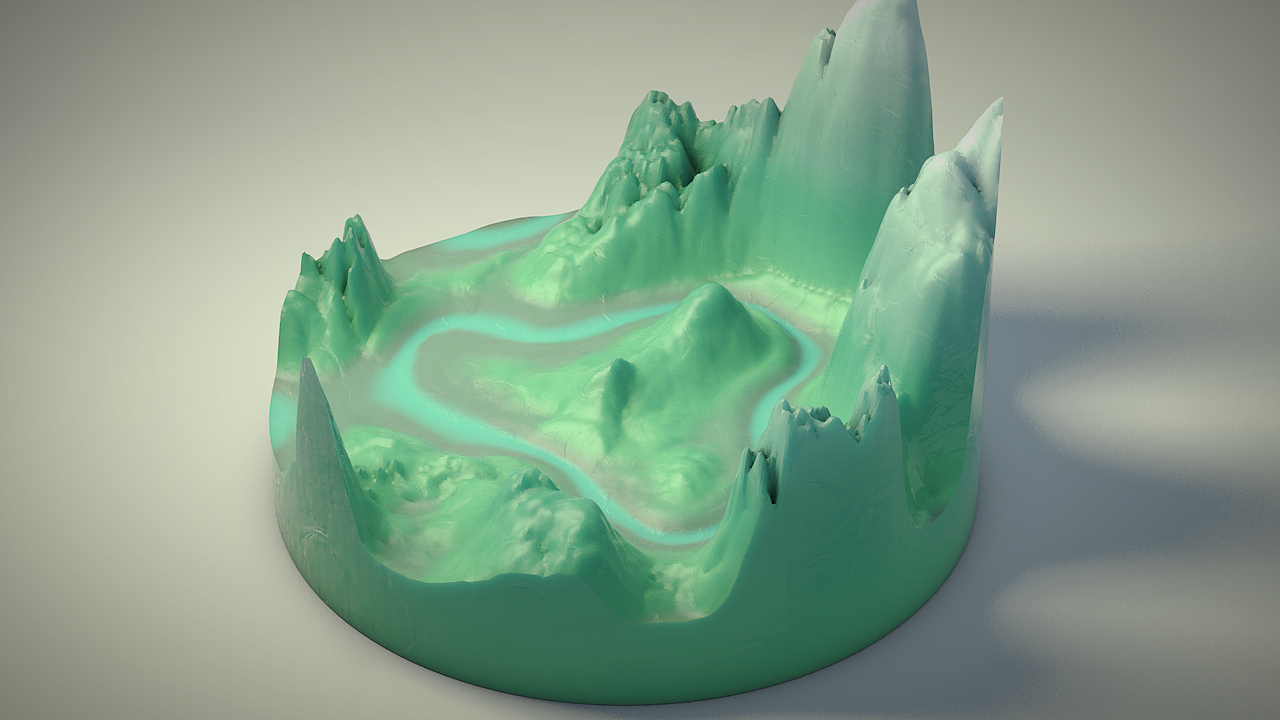 山地微缩模型（图ZNDYyNDE1NDA=） - 场景 - 站酷设计师DIPPER迪普原创素材 - 站酷ZCOOL