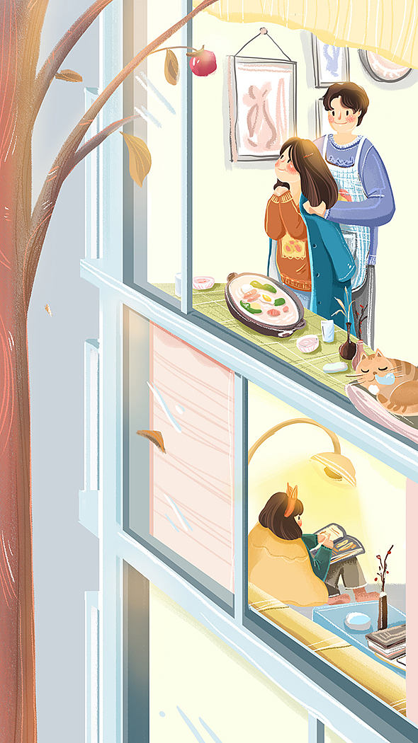 冬来（图ZMTgyMDU4MDk2） - 商业插画 - 站酷设计师春有树原创素材 - 站酷ZCOOL