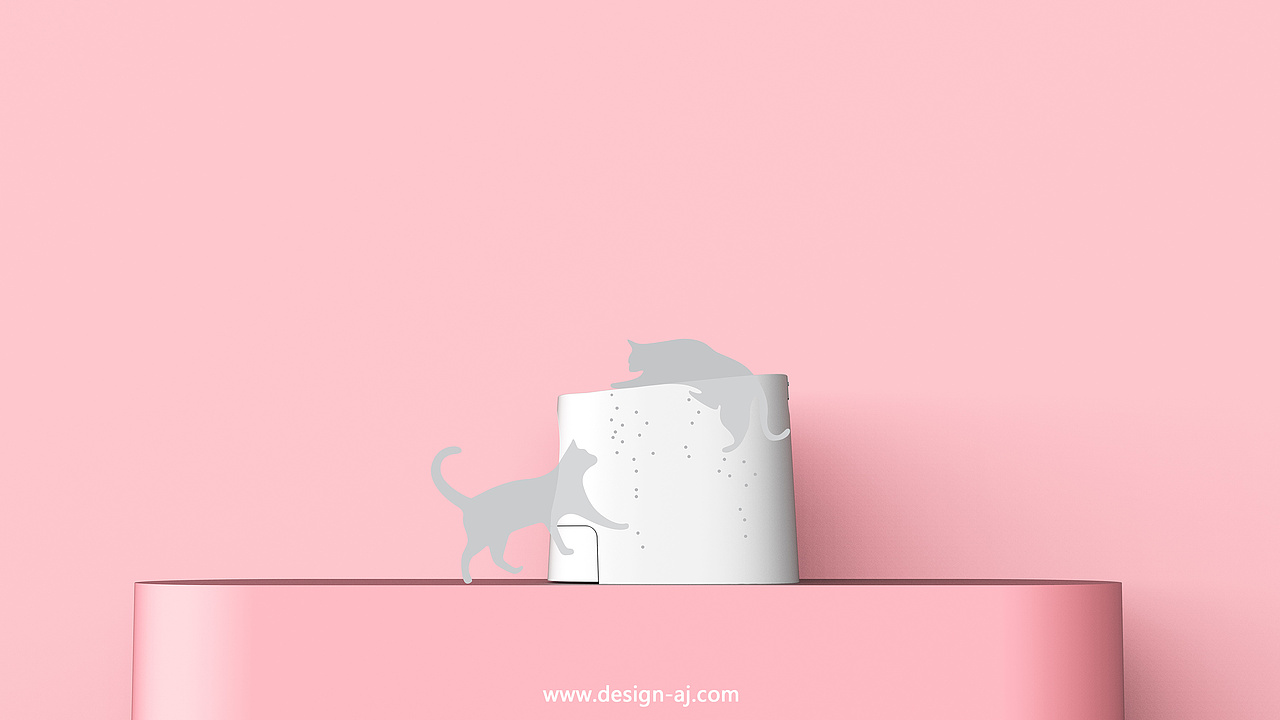 霍曼头等舱猫砂盆产品设计-艾佳工业设计