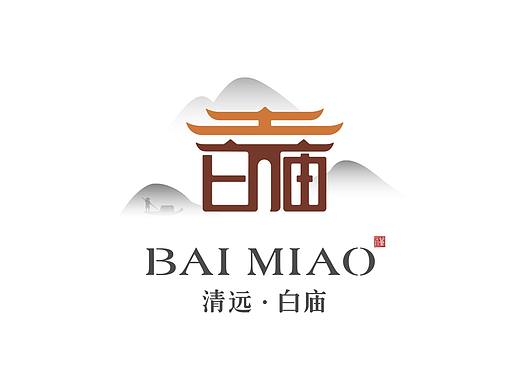 清远白庙（飞来寺）景区logo
