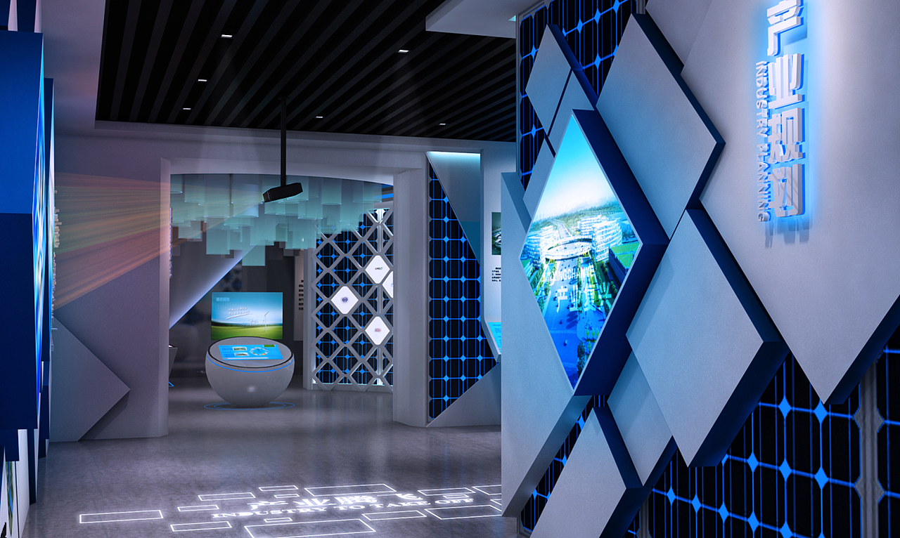 工业园展览馆（图ZMjM1ODE1MDcy） - 展陈设计 - 站酷设计师螺丝釘原创素材 - 站酷ZCOOL