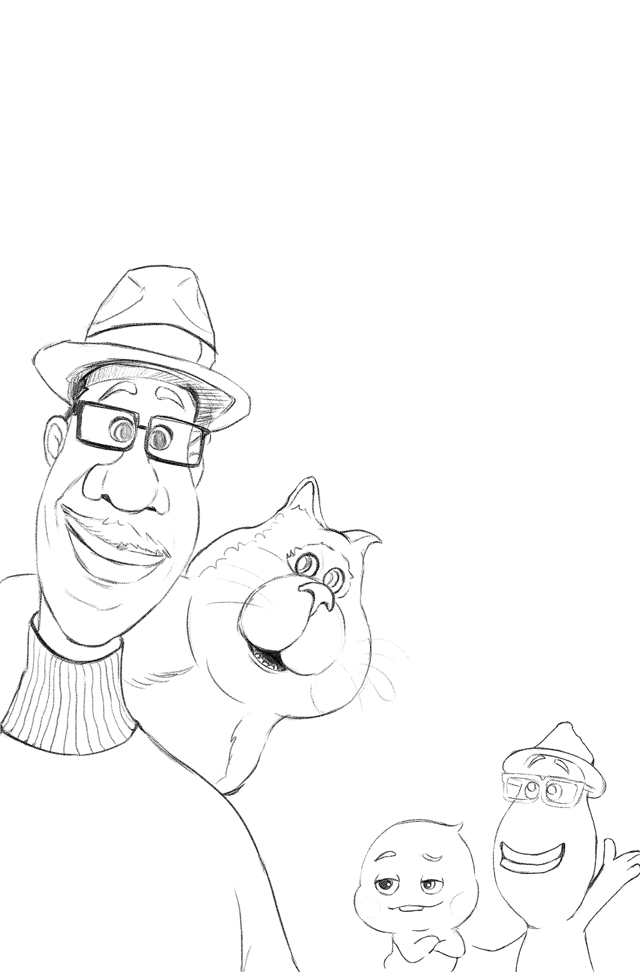 【心灵奇旅】肌理风格海报