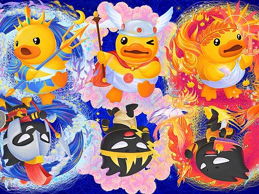 B.Duck X ZCOOL 圣神传说