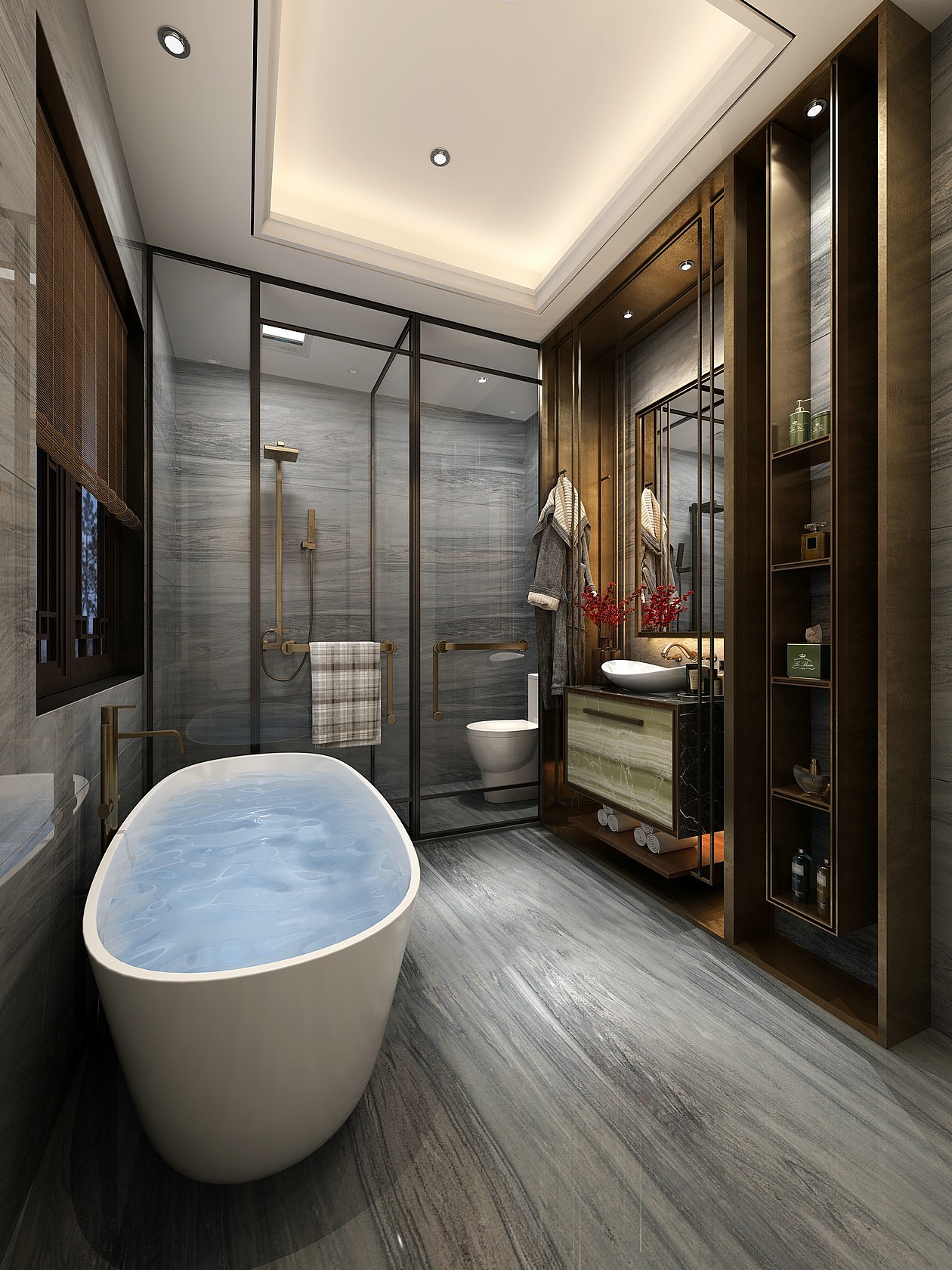 新中式轻奢别墅 施工图