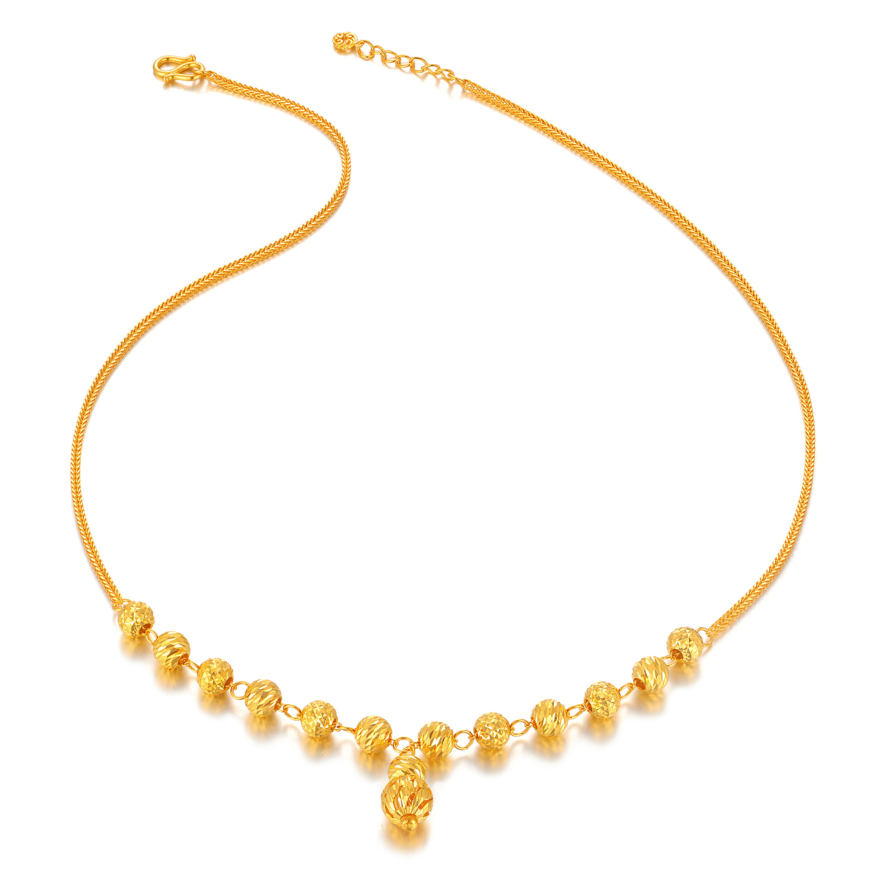 黄金饰品白底图