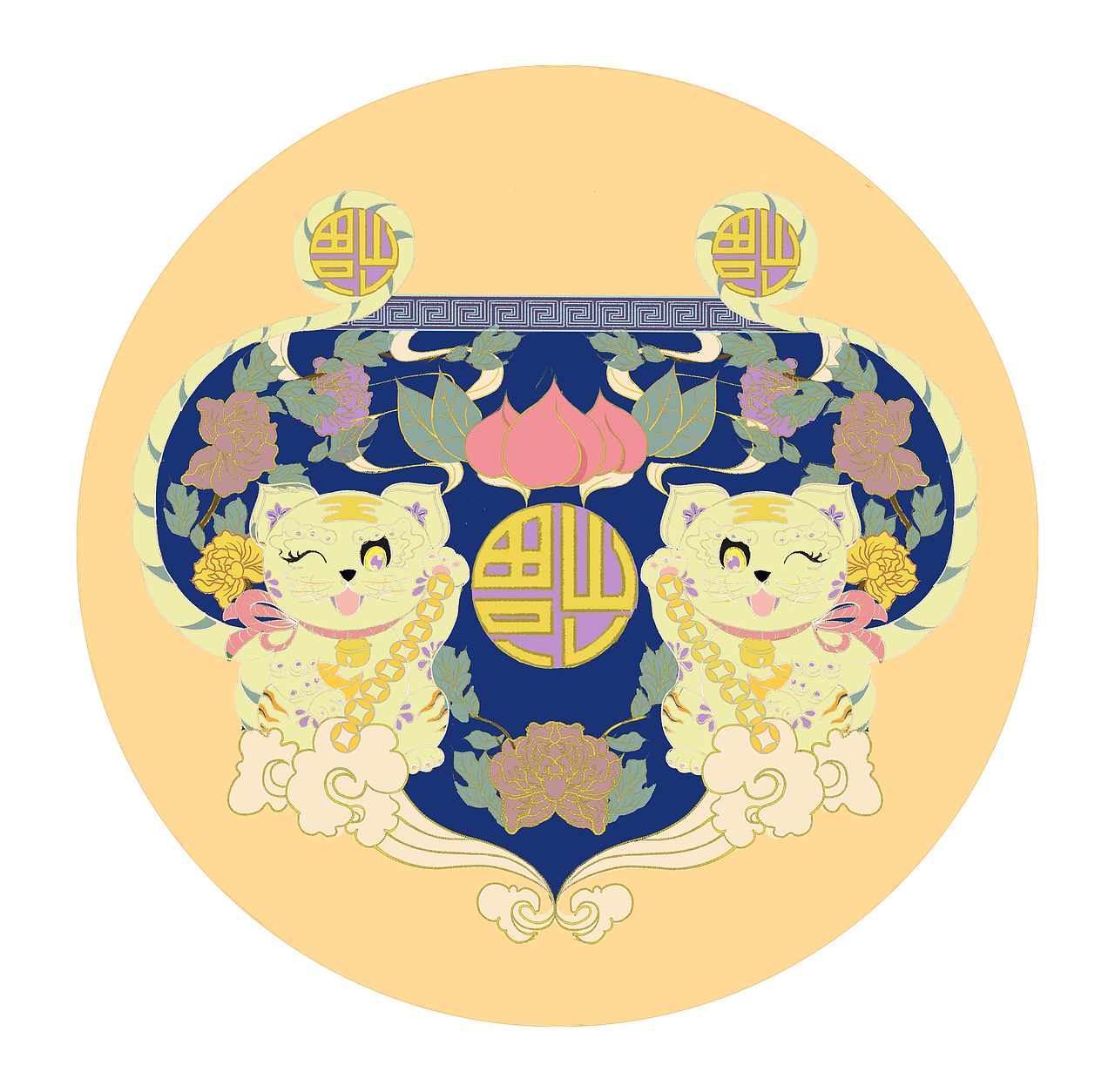 虎虎生威系列国潮汉服童装