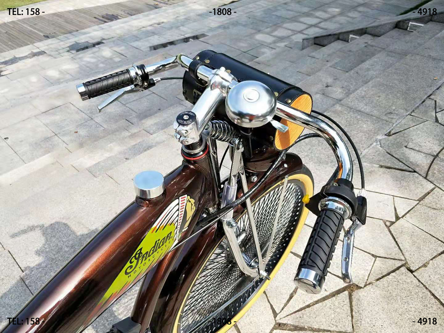 德国汽油助力自行车图片