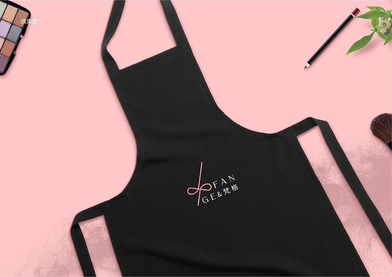 梵格标志 婚纱LOGO标志 化妆 女性LOGO 美妆 造型 少女