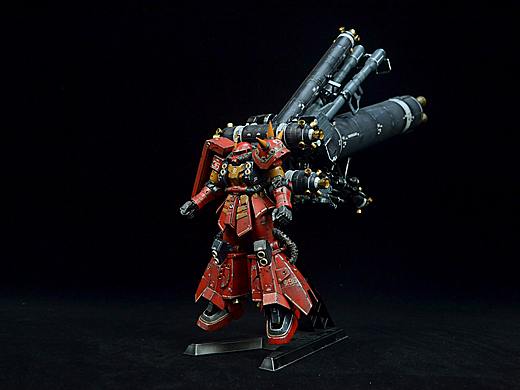 万代KA版雷霆宙域精神力红扎古旧化