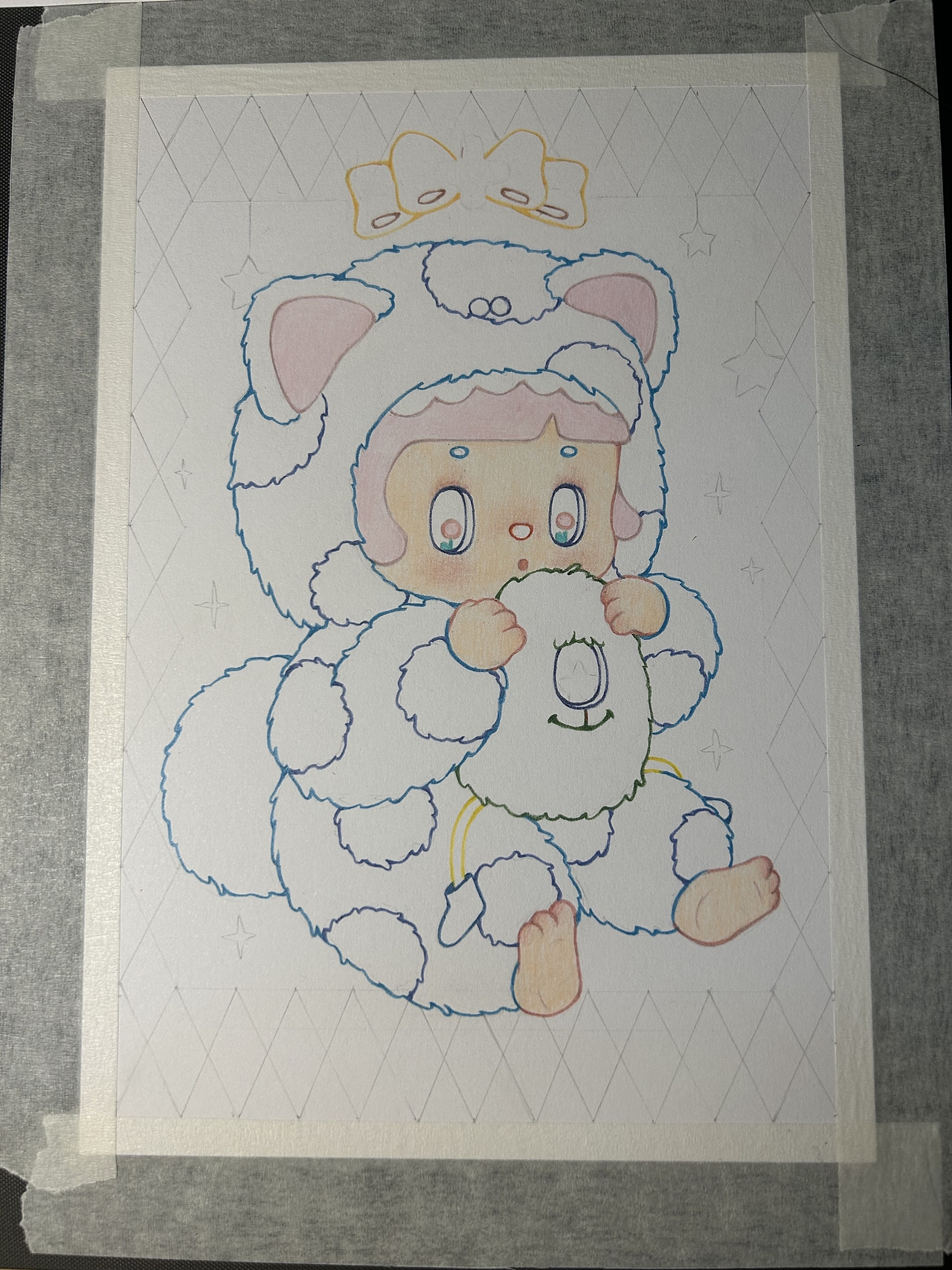 彩铅手绘｜画着玩哒（图ZMzMyMTY4MjI4） - 儿童插画 - 站酷设计师是大头阿耶原创素材 - 站酷ZCOOL