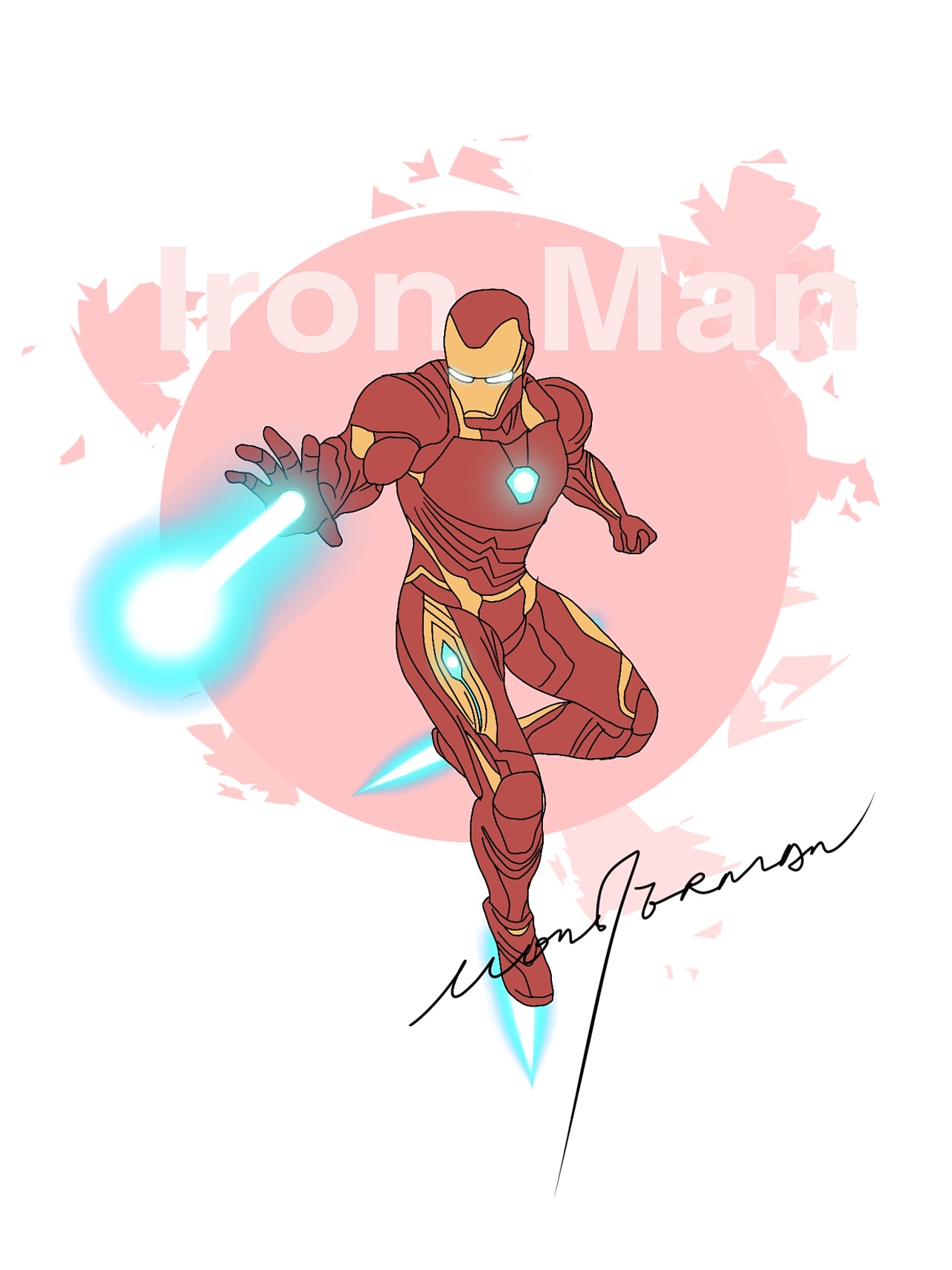 漫威手绘ironman