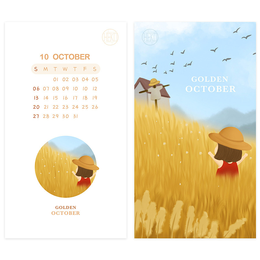 手机壁纸系列 | 201910主题壁纸