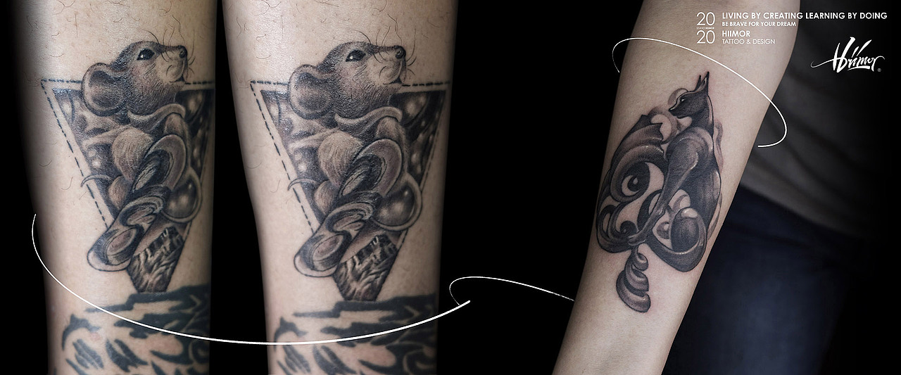 我2020年的纹身作品汇