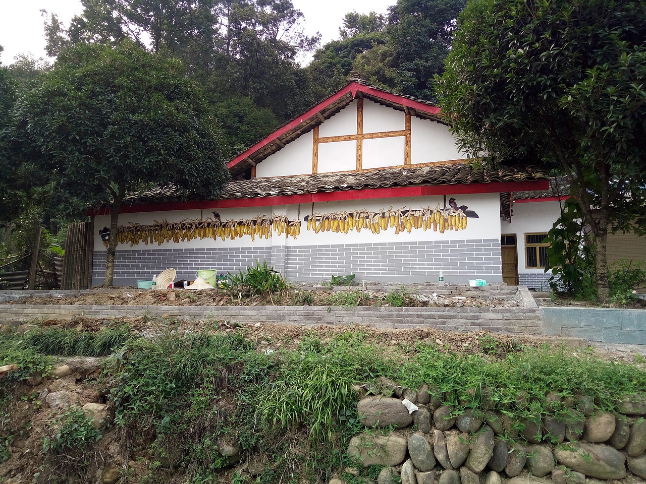 新农村墙绘，文化墙，乡村壁画，乡村墙绘，农村墙绘