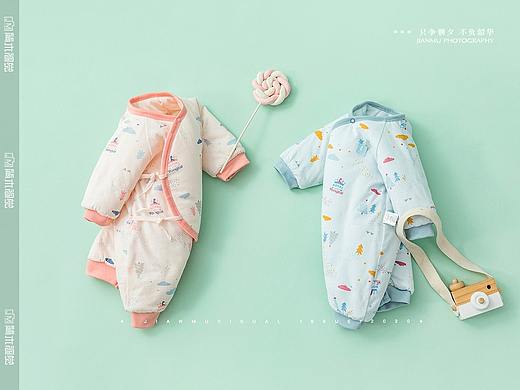 婴儿服饰摄影 | 儿童服爬爬服 母婴用品静物产品拍摄