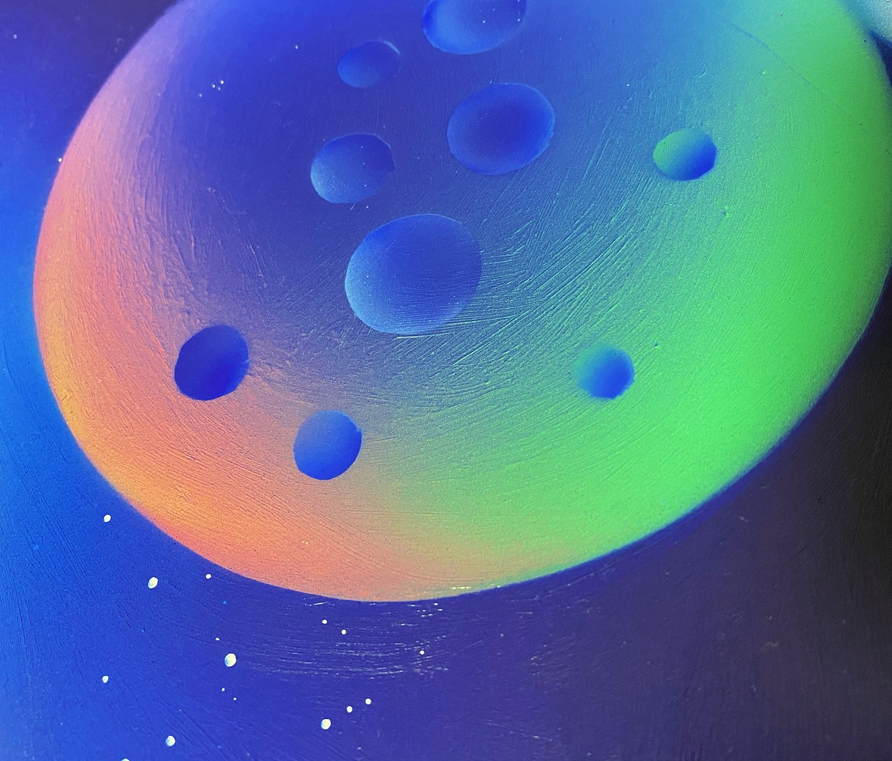 【 宇宙·星球喷绘挂画定制】