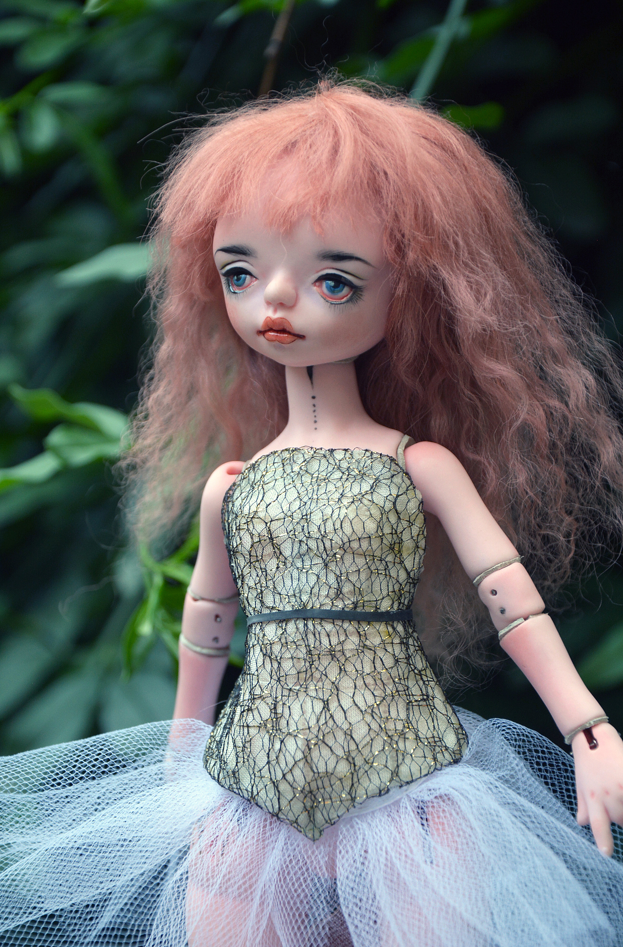 bjd 球形关节人偶 (自制陶瓷娃娃 25厘米)