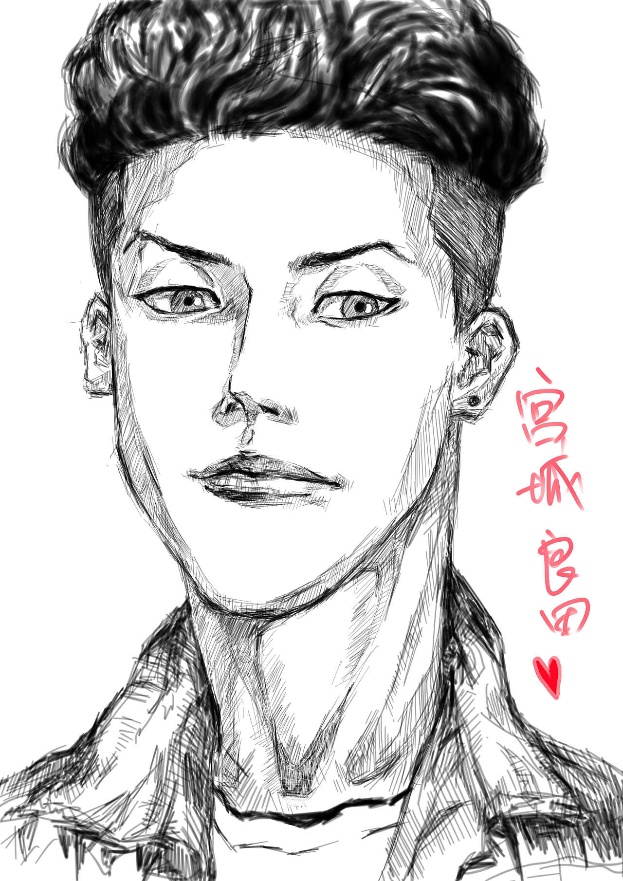 灌篮高手|动漫|肖像漫画|ROCKLEE_YO - 原创