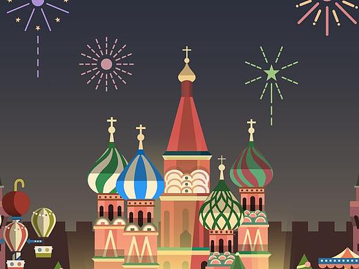 Moscow（个人主页-ZMjgxODYwNTI=） - 商业插画 - 站酷设计师一介毛毛雨原创素材 - 站酷ZCOOL