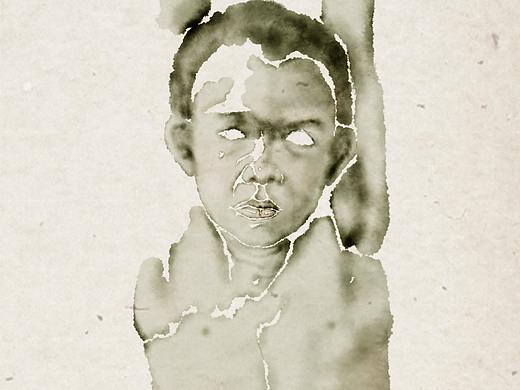 《孩童》（纪保超数字水墨）