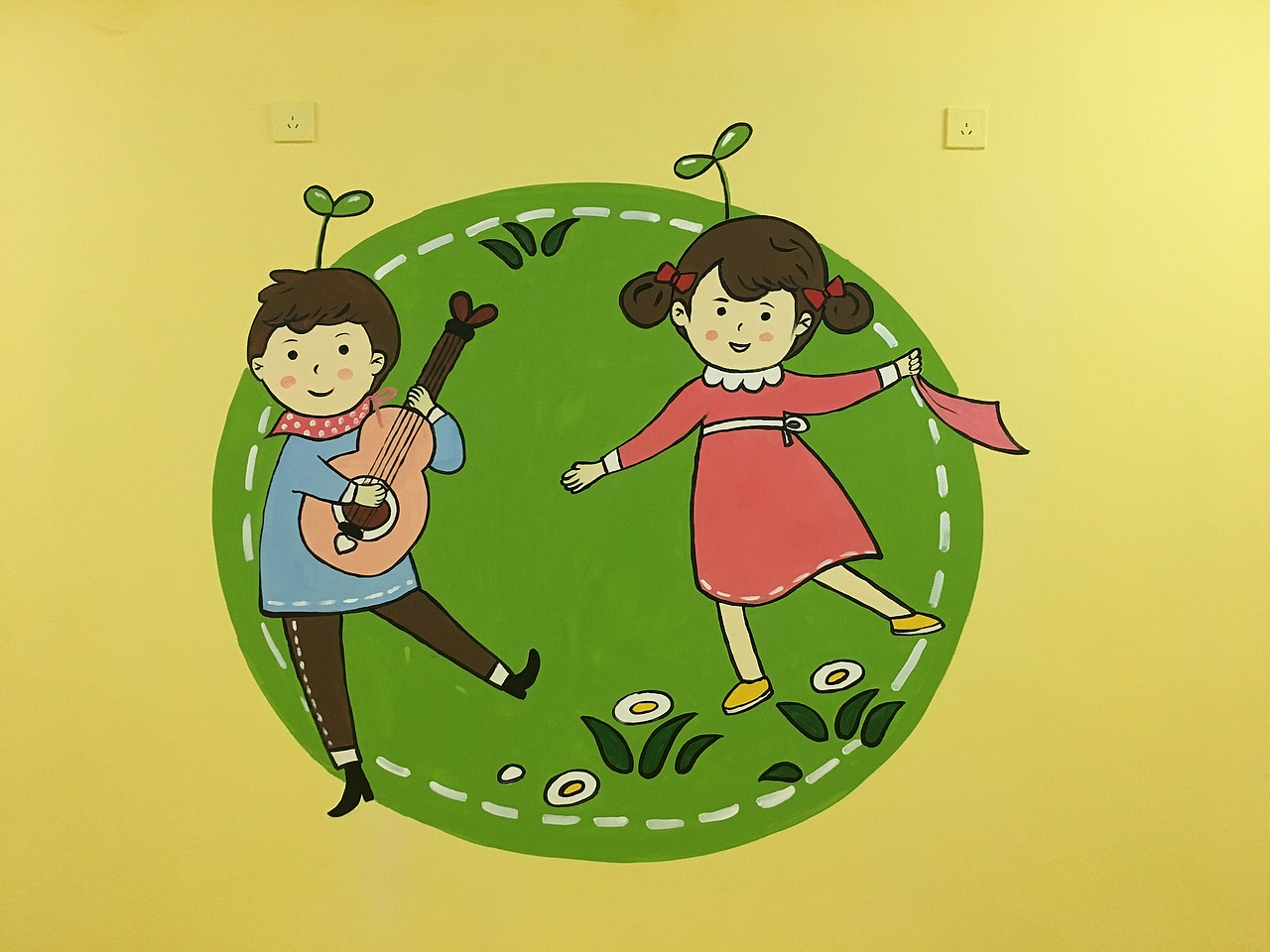 文化墙（图ZMTMxMTk0NDI0） - 绘画 - 站酷设计师郑州墙绘米罗文化原创素材 - 站酷ZCOOL