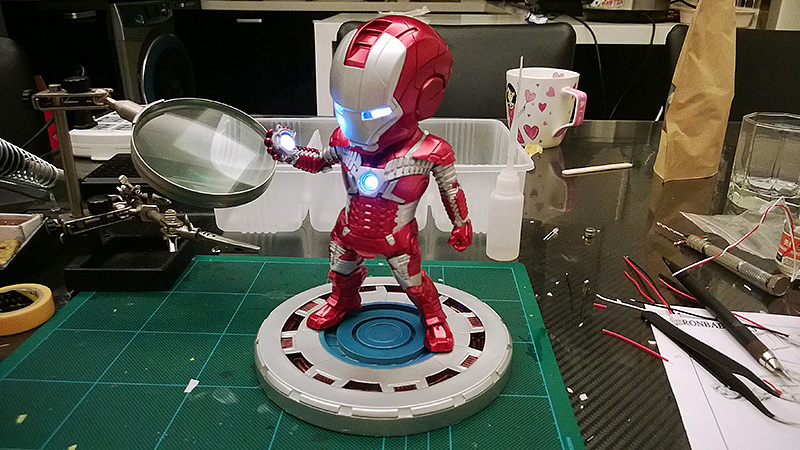 Q版，钢铁侠 MARK V 来了！！！（图ZMTAyODQ0NDA=） - 手办/模玩 - 站酷设计师步行者原创素材 - 站酷ZCOOL