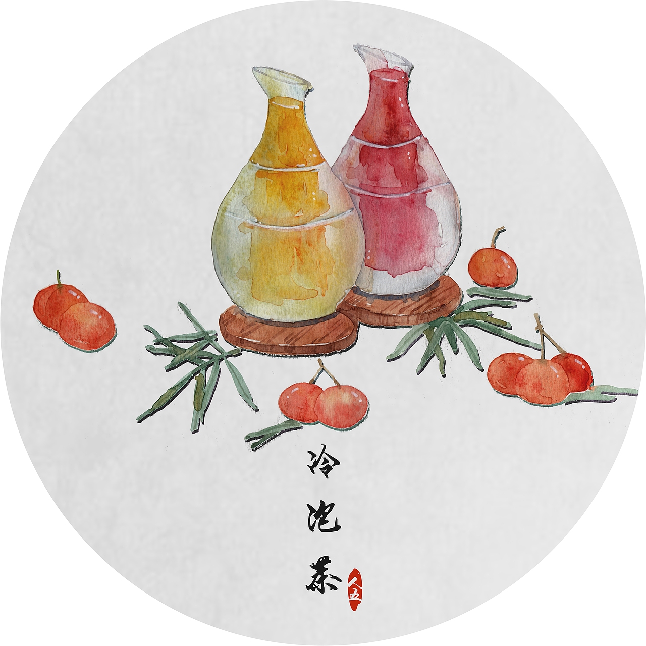 人五 作品（图ZMTEwMTkzNTk2） - 艺术插画 - 站酷设计师巨果文创原创素材 - 站酷ZCOOL