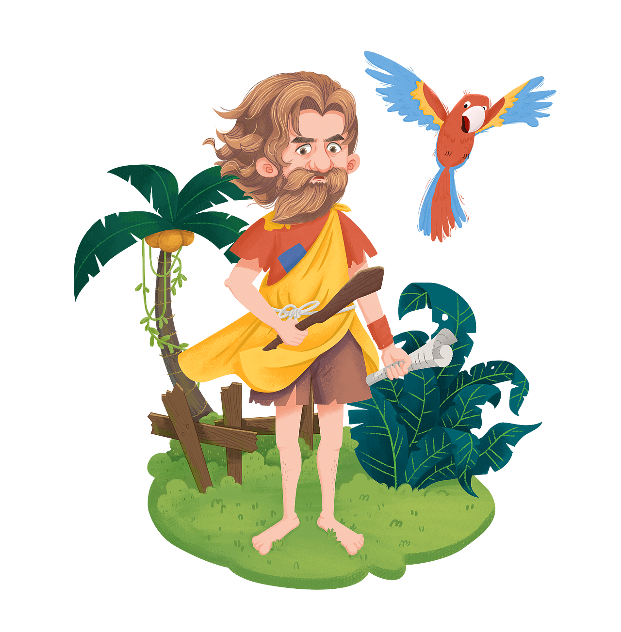 鲁滨逊漂流记试稿,一次不太好的试稿经历～难忘