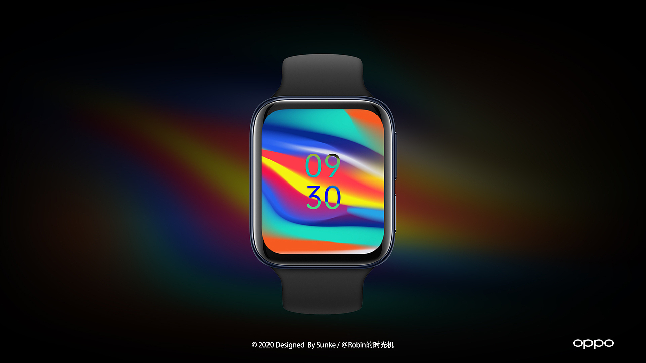 oppo watch 表盘动态壁纸