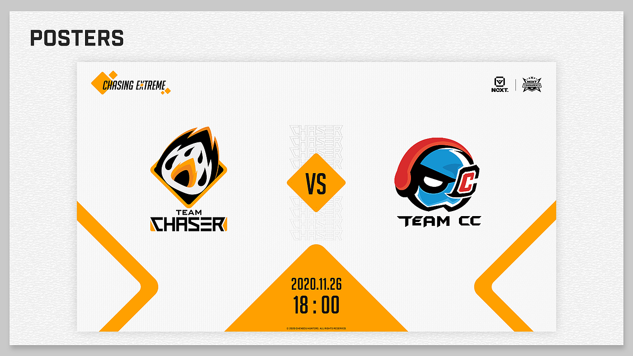 成都猎人队学院队 TEAM CHASER 战队 LOGO 及海报设计（图ZMjMzNzMyNTgw） - 品牌 - 站酷设计师SilenChan原创素材 - 站酷ZCOOL