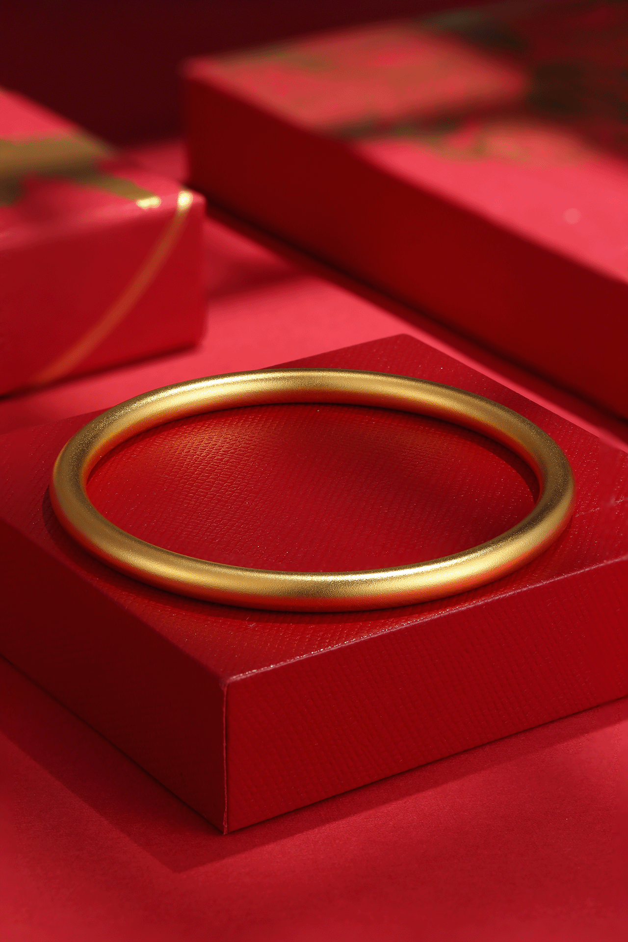 黄金饰品场景精修