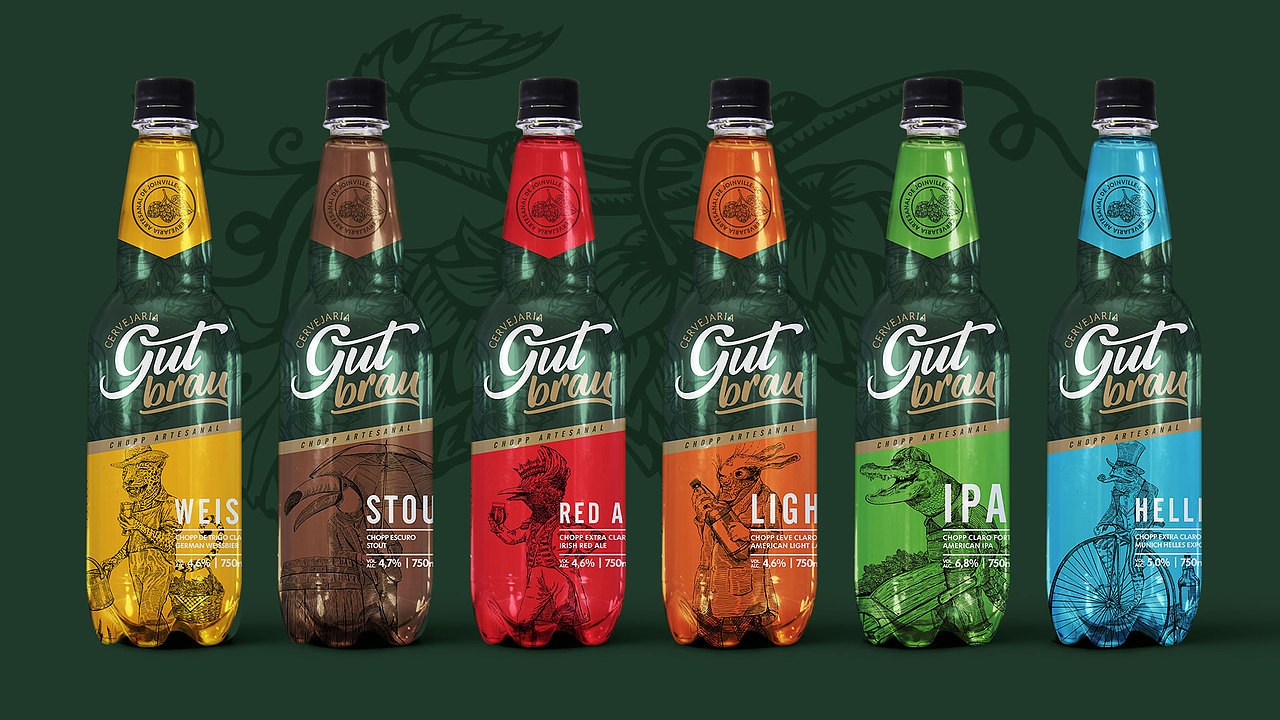 Gutbrau包装设计（图ZMTY4MTMyNjI4） - 包装 - 站酷设计师威潼原创素材 - 站酷ZCOOL