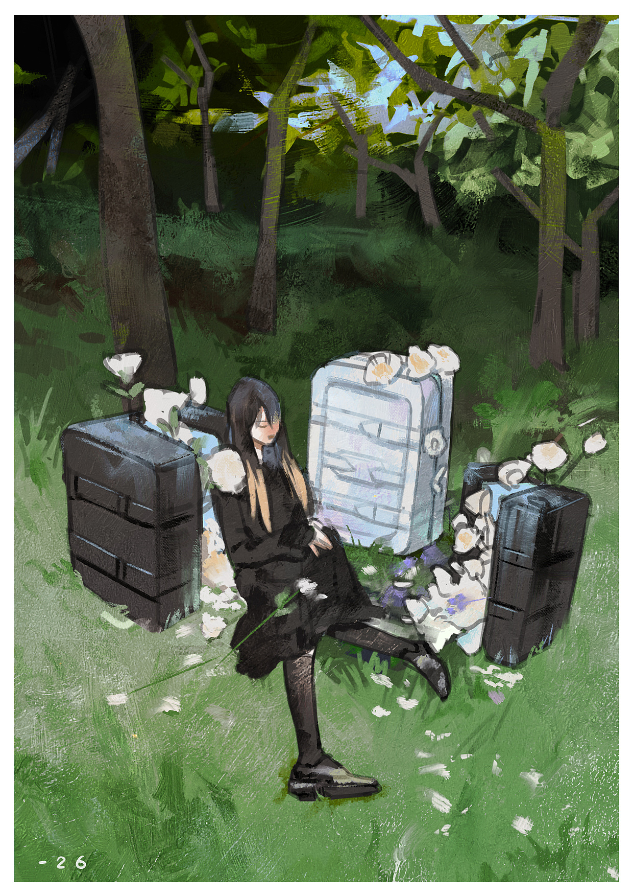 我那半路夭折的色彩练习（图ZMjcyMjI5MzA4） - 创作习作 - 站酷设计师汐音三金原创素材 - 站酷ZCOOL