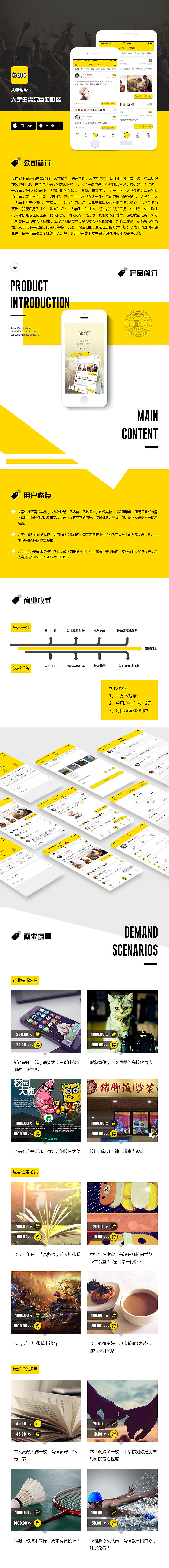 APP产品简介（图ZNDc3NDYzNzI=） - APP界面 - 站酷设计师Windy_Ma原创素材 - 站酷ZCOOL