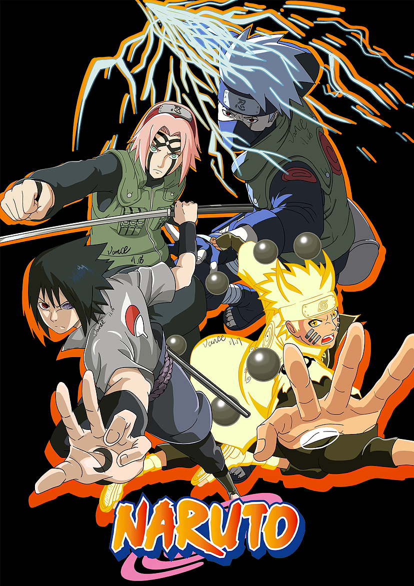 火影忍者「手绘临摹」（图ZMzIyODk4MTI4） - 创作习作 - 站酷设计师是一泽君呀原创素材 - 站酷ZCOOL