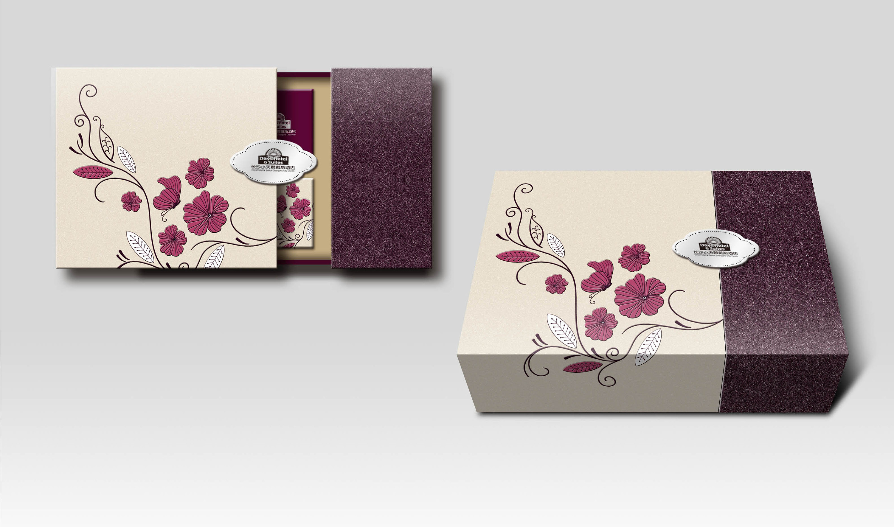 五星级酒店月饼礼盒设计作品|平面|包装|大头针品牌策划 - 原创作品