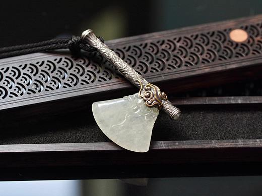 设计师作品|开天辟地吊坠翡翠