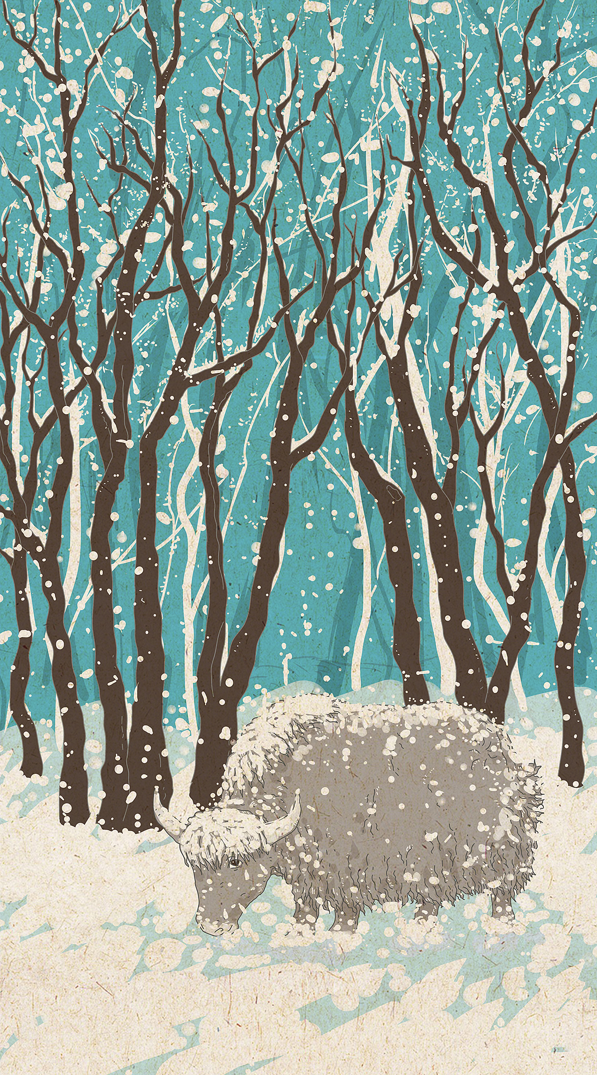 暖冬|插画|创作习作|阿亮不亮_原创作品-站酷(zcool)