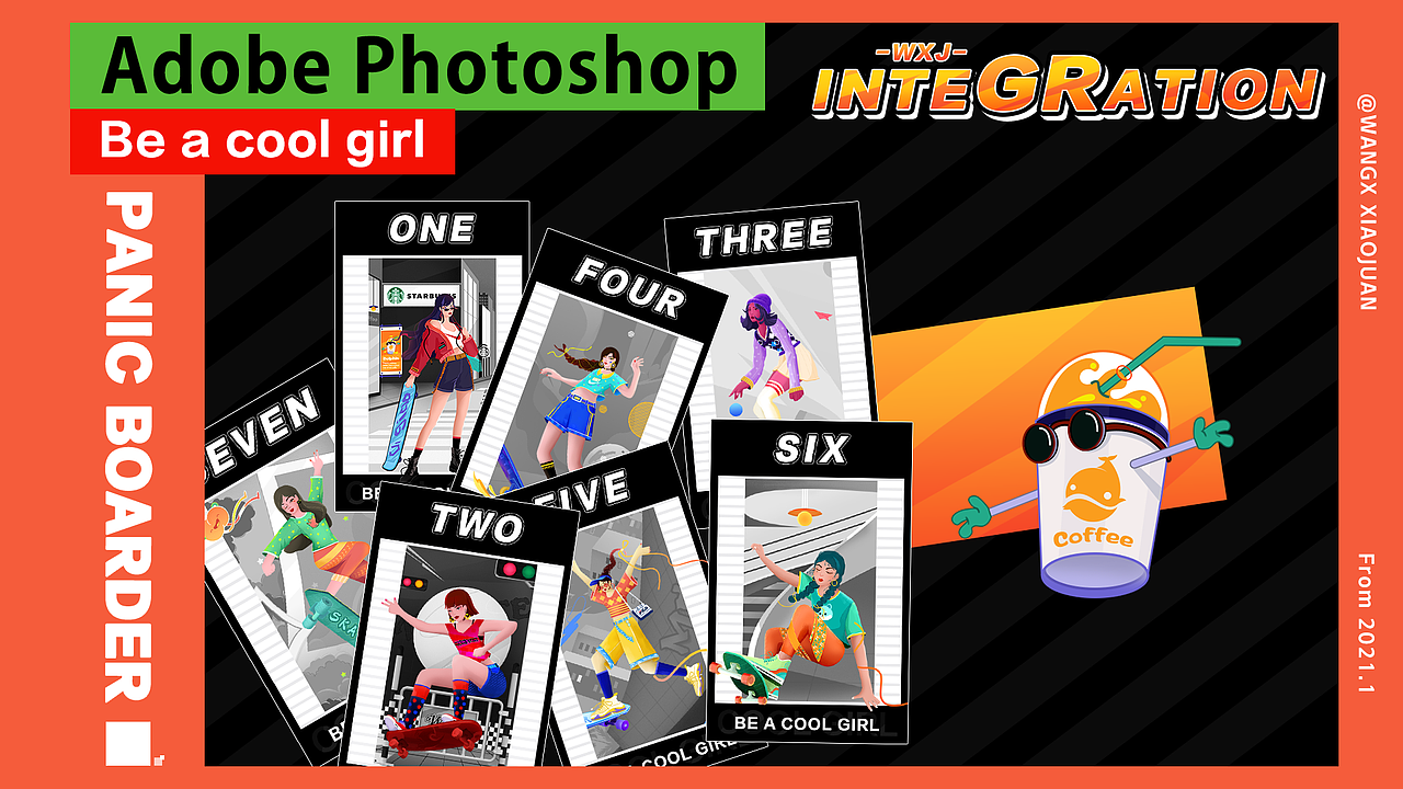 2020人物插画合集（图ZMjQzNjQxMzU2） - 商业插画 - 站酷设计师xiaojuan娟原创素材 - 站酷ZCOOL