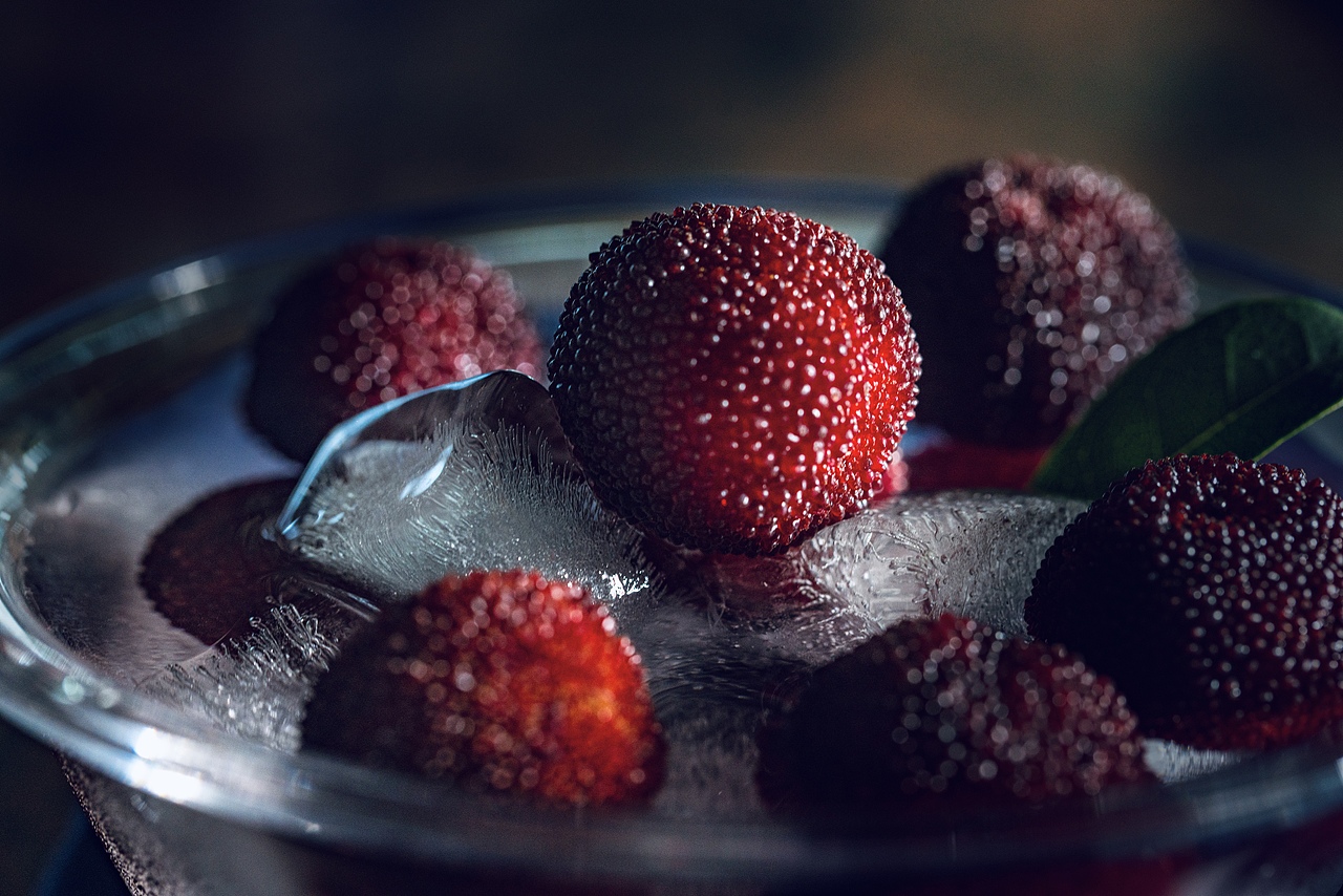 真正的杨梅（图ZMjU4OTk0MTgw） - 美食摄影 - 站酷设计师咖喱KAI原创素材 - 站酷ZCOOL