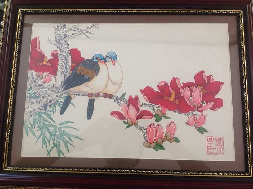 鬼马刺客(彩色钢笔画)
