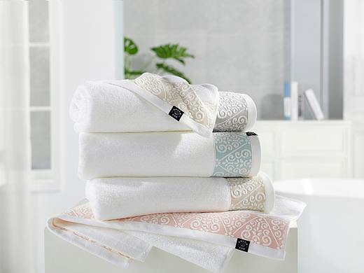 一组家居毛巾产品拍摄