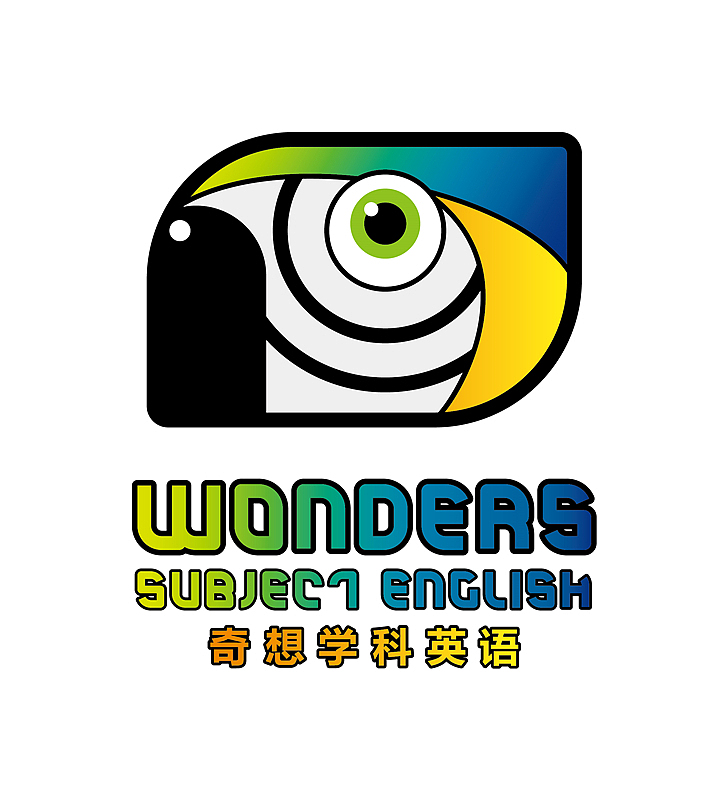 "奇想学科英语"标志设计