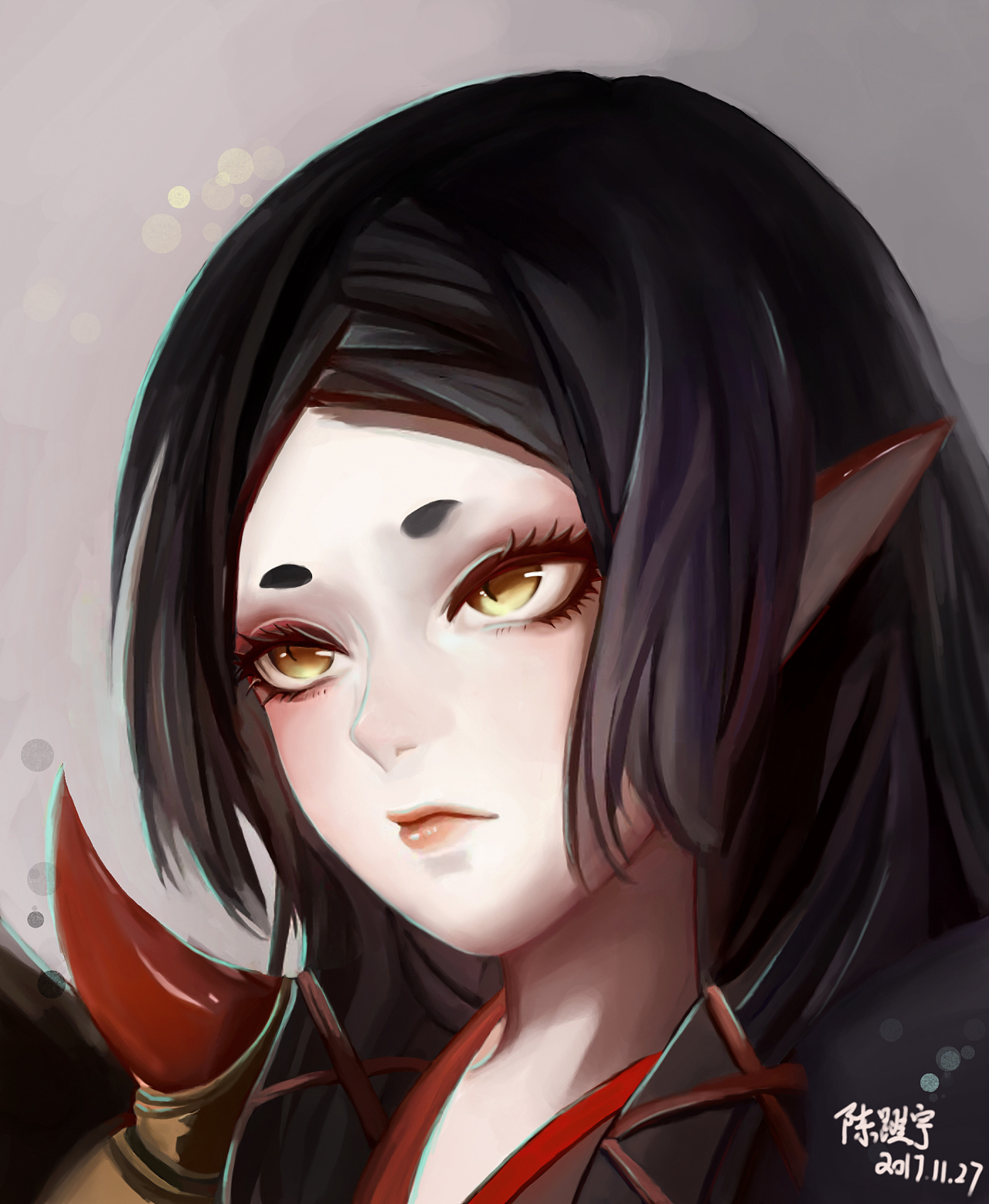 吸血姬(临摹)