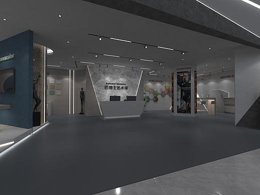 一线品牌艺术漆有哪些品牌  抚州巴德士艺术漆店面效果