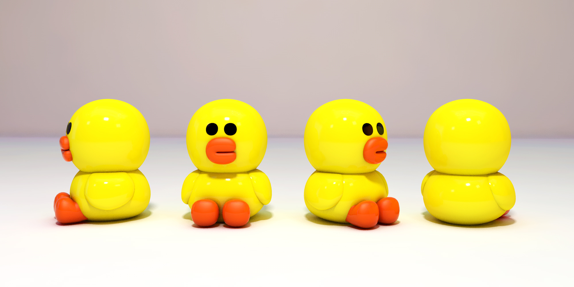 c4d卡通角色 ip设计